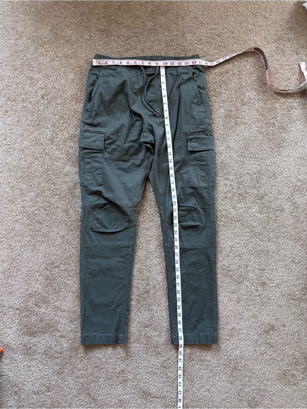 H&M Olive Green Cargo Joggers